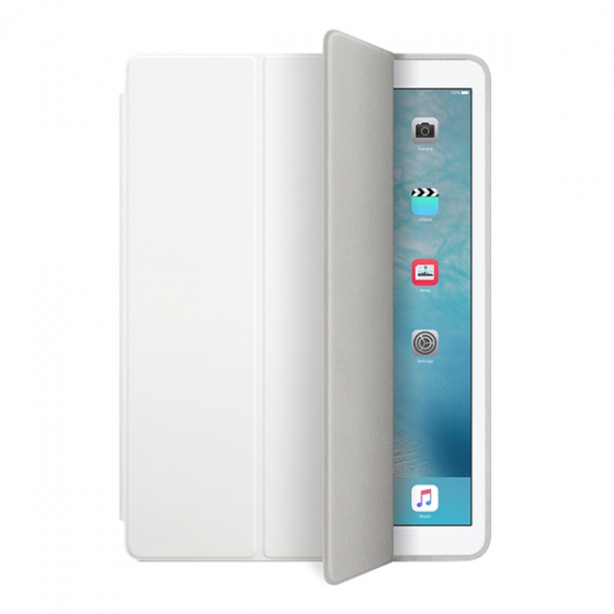 Кожаный чехол-подставка Smart Case White для iPad Air 2 белый