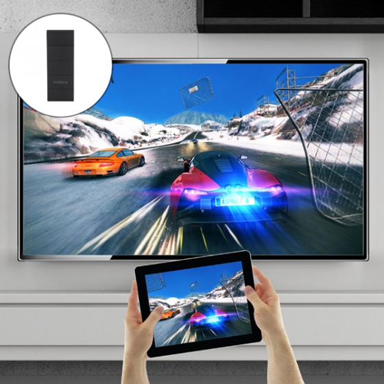   Rombica Smart Cast Wi-Fi Miracast Black 