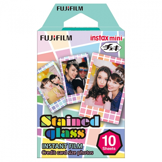  Fujifilm Colorfilm Stained Glass 10 .   Fujifilm Instax mini/Polaroid 300 Instant