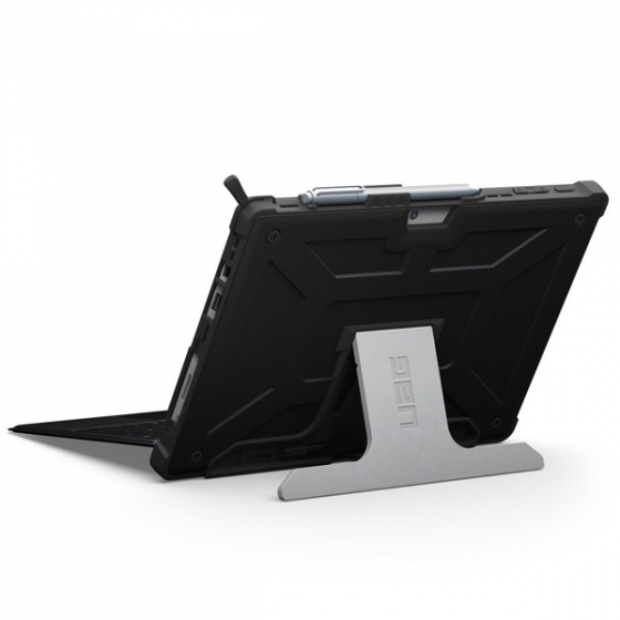 Чехол-подставка UAG Aluminum Stand Case Black для Microsoft Surface Pro 4/5/6/7 черный UAG-SFPRO4-BLK-VP
