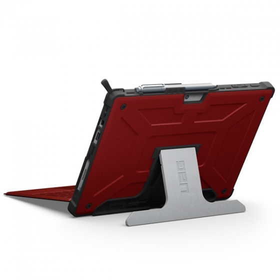 Чехол-подставка UAG Aluminum Stand Case Red для Microsoft Surface Pro 4/5/6/7 красный UAG-SFPRO4-RED-VP