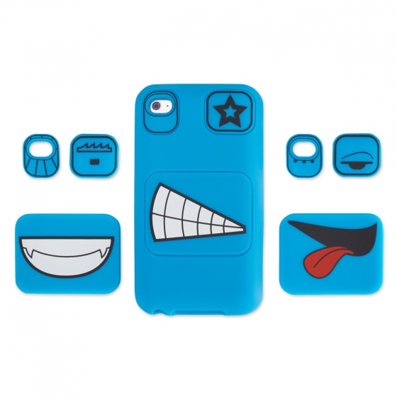 ���������� �����-�������� Griffin Faces Blue ��� iPod Touch 4G/5G ����� GB03468