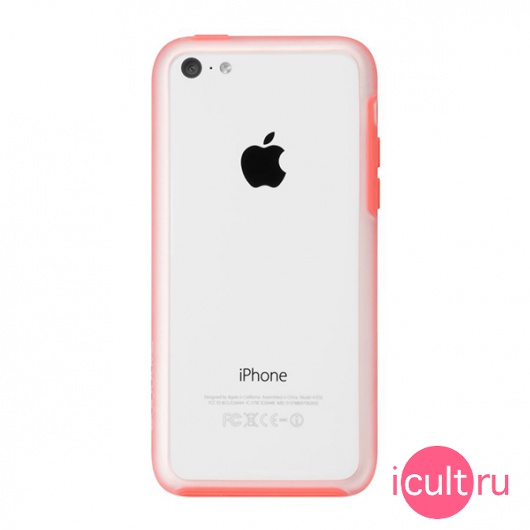 Chehol Bamper Incase Frame Case Clear Matte Pink Dlya Iphone 5c Rozovyj Cl69393 Chehly Dlya Iphone 5c Internet Magazin Icult Ru