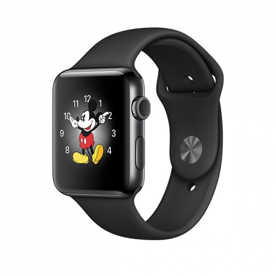 - Apple Watch Series 2 Sport 42  Stainless Steel/Black -/ MP4A2