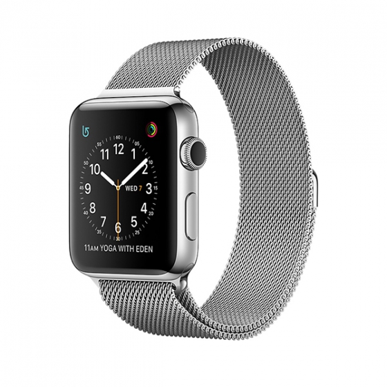 - Apple Watch Series 2 42  Stainless Steel/Milanese Loop  MNPU2