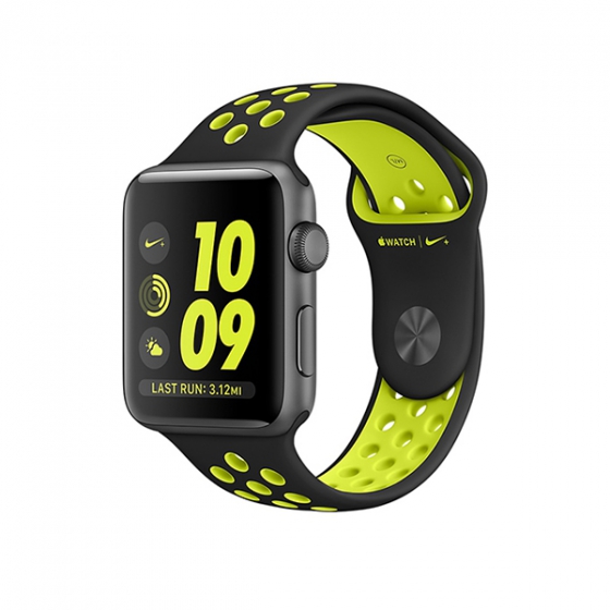 - Apple Watch Series 2 Nike+ 38  Space Gray/Black/Volt -// MP082
