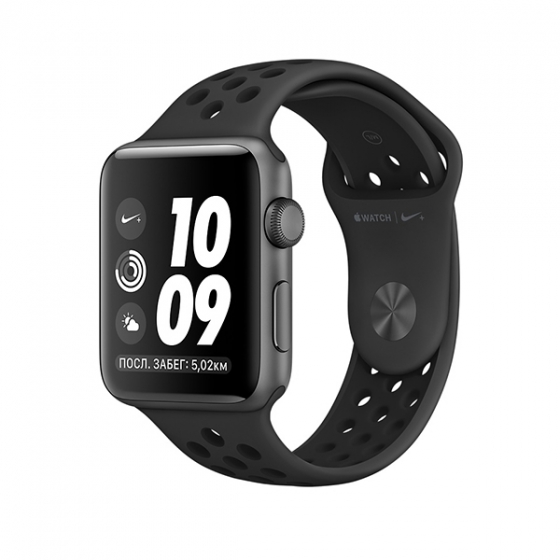- Apple Watch Series 2 Nike+ 42  Space Gray/Anthracite/Black -/ MQ182