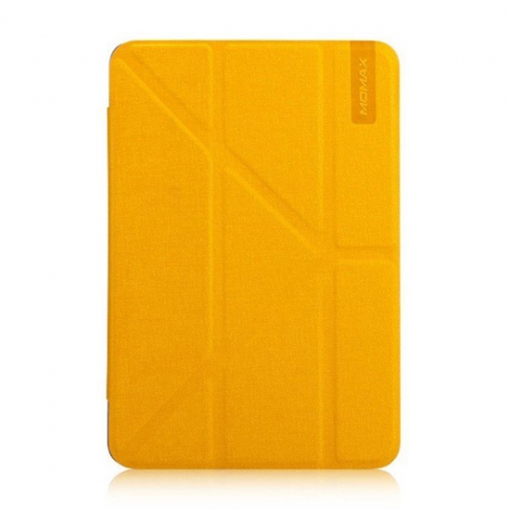- Momax Flip Cover Wise &amp; Clear Touch Yellow  iPad mini 1/2/3 