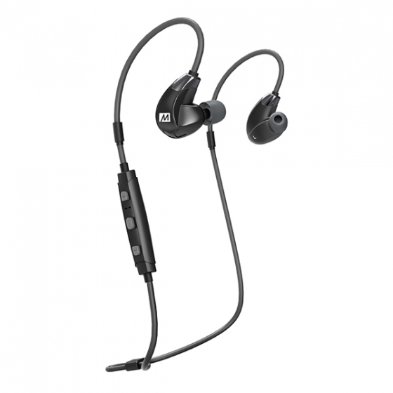 Беспроводные наушники-гарнитура MEE Audio Sport-Fi X7 Plus Bluetooth Headphones Black черные EP-X7Plus-BK-MEE