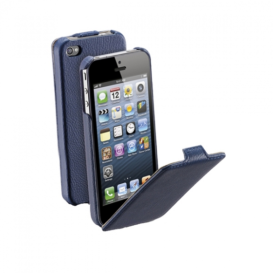 Флип-чехол Cellular Line Flap Blue для iPhone 5/SE синий FLAPIPHONE5B