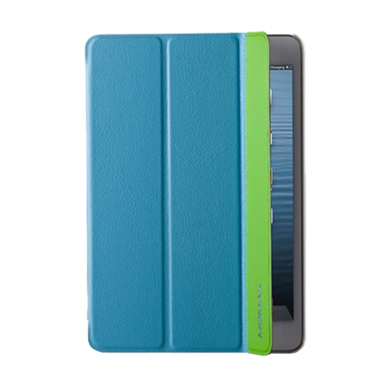 Чехол-книжка Momax Flip Cover Blue/Green для iPad mini 1/2/3 голубой/зеленый