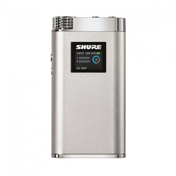 Портативный усилитель + ЦАП Shure SHA900 Silver для наушников серебристый