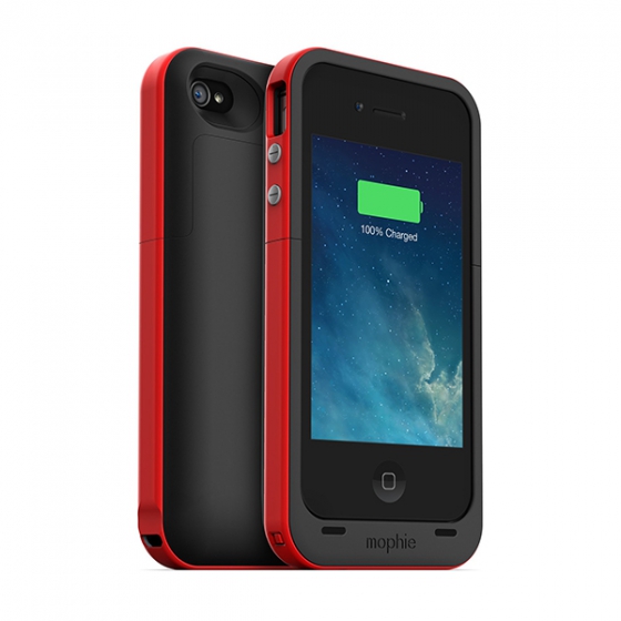 - Mophie Juice Pack Plus Red 2000mAh  iPhone 4/4S  810472011622