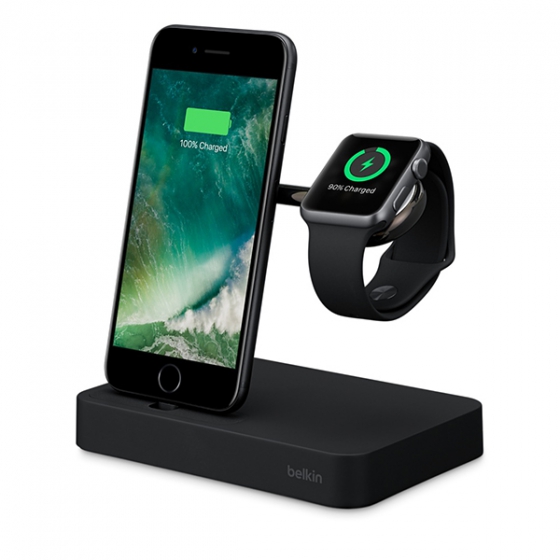 - Belkin Valet Charge Dock  iPhone/Apple Watch  F8J183VFBLK-APL