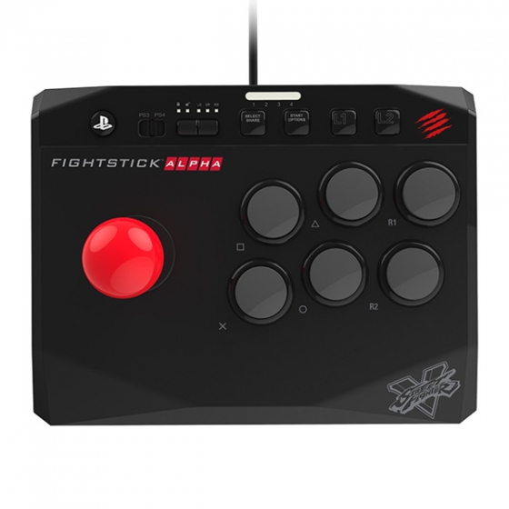 Аркадный джойстик Mad Catz Street Fighter V Arcade FightStick Alpha для PS 3/4 черный