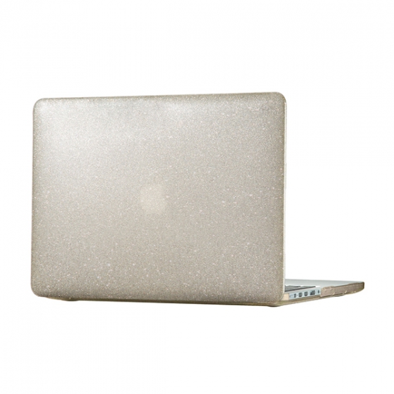 Защитный чехол Speck SmartShell Clear/Gold Glitter для MacBook Pro 13 Retina 2012-15 прозрачный/золотой с блестками 86400-5636