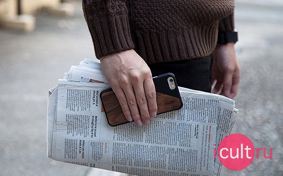 Native Union Clic Wooden Coral/Cherry iPhone 6