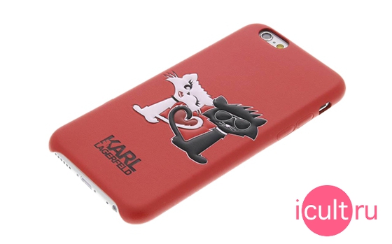 Lagerfeld Choupette In Love Red iPhone 6/6S