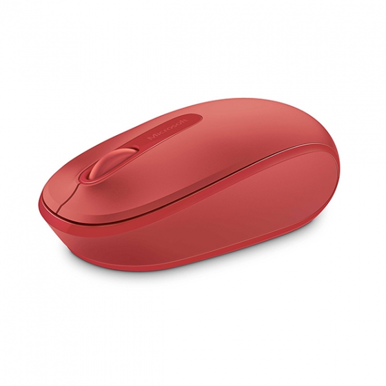   Microsoft Wireless Mobile Mouse 1850 Flame Red  U7Z-00034