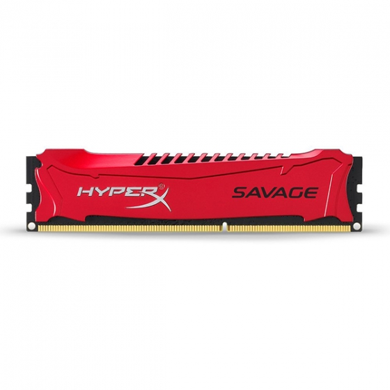 Модуль оперативной памяти Kingston HyperX Savage DIMM DDR3 8GB/1600MHz красный HX316C9SR/8