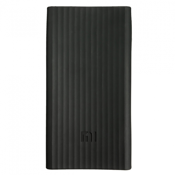 Силиконовый чехол Xiaomi Cover Black для Xiaomi Power Bank 2 20000mAh черный
