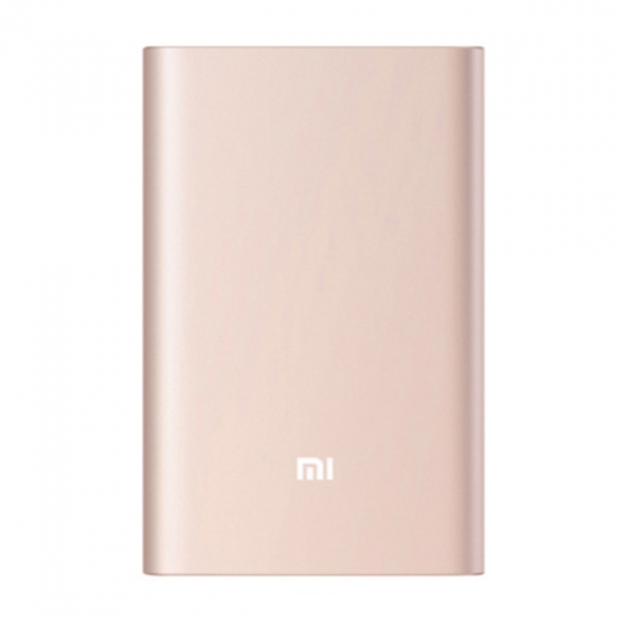 Портативный аккумулятор Xiaomi Mi Power Bank Pro 18W QC3.0 2.4A/1USB/1USB-C 10000mAh Rose Gold розовое золото PLM03ZM