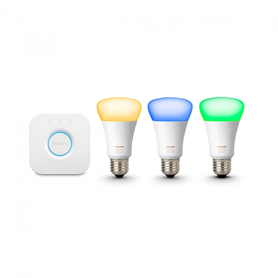    +  Philips Hue A19 Starter Kit 3rd Gen 10W/E27  iOS/Android 464479