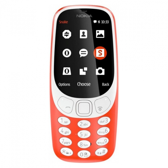 Телефон Nokia 3310 2017 Warm Red красный
