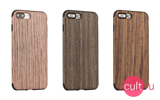 Rock Origin Series Grained Sandal Wood iPhone 7 Plus
