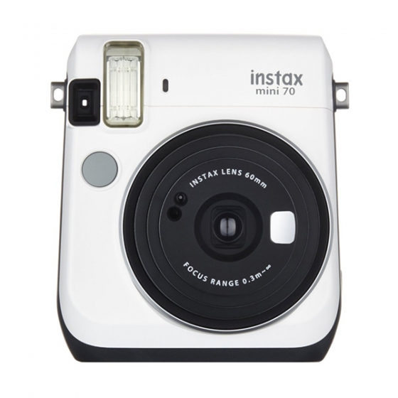 Фотокамера Fujifilm Instax Mini 70 Moon White белая