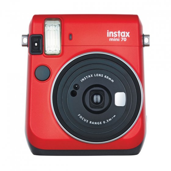 Фотокамера Fujifilm Instax Mini 70 Passion Red красная