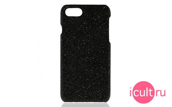2ME Style Cover Crystal Fabric Black iPhone 7