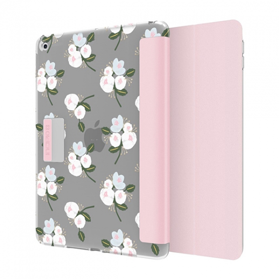 Чехол-книжка Incipio Design Series Folio Cool Blossom для iPad 9.7&quot; розовый с цветами IPD-384-BLS