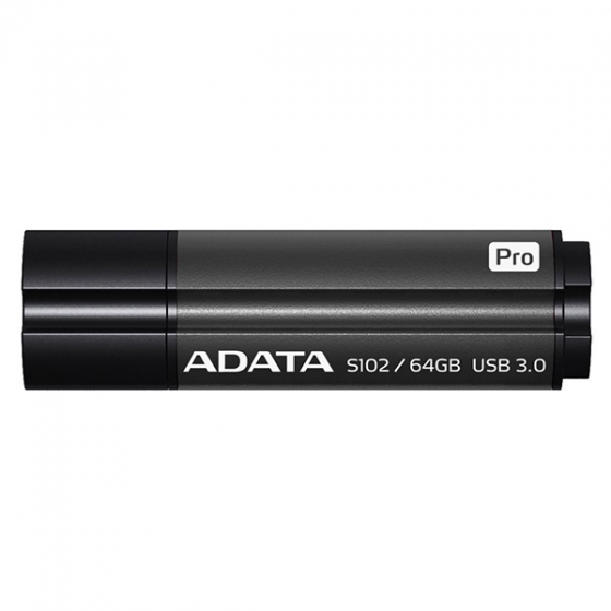 USB - ADATA S102 Pro 64GB USB 3.0 Titanium  AS102P-64G-RGY