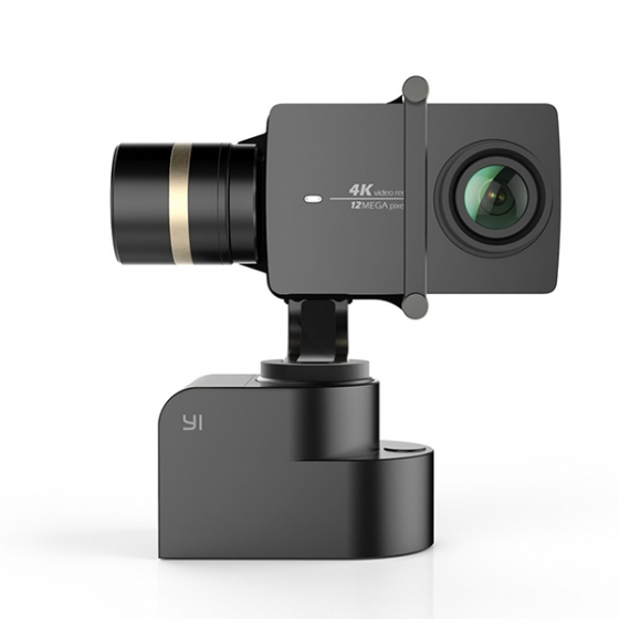 Экшн камера + стабилизатор Xiaomi Yi 4K Action Camera + Handheld Gimbal Black черные