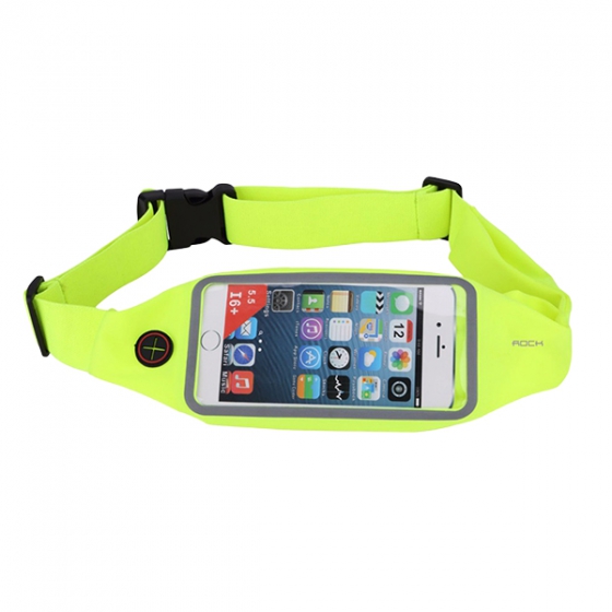   Rock Universal Running Belt Green    6&quot; 