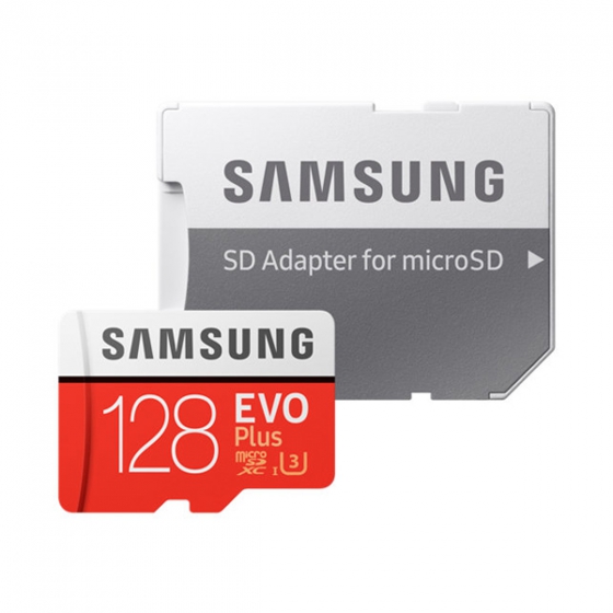   Samsung EVO Plus 128GB MicroSDXC Class 10/UHS-I/U3/100/ MB-MC128GA/RU