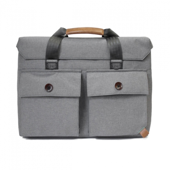  PKG Laptop Tote Light Grey    15&quot;  LB03-15-DRI-LGRY