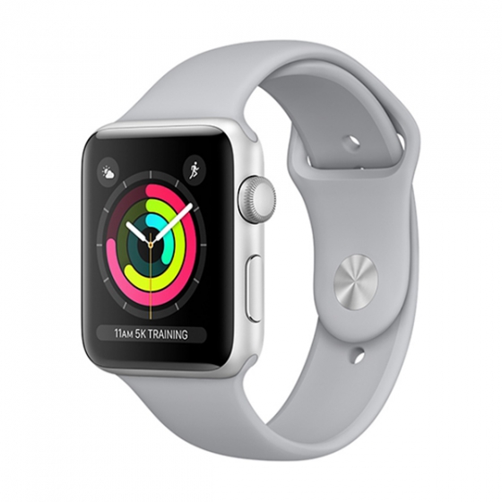 - Apple Watch Series 3 GPS 42  Silver/Fog / MQL02