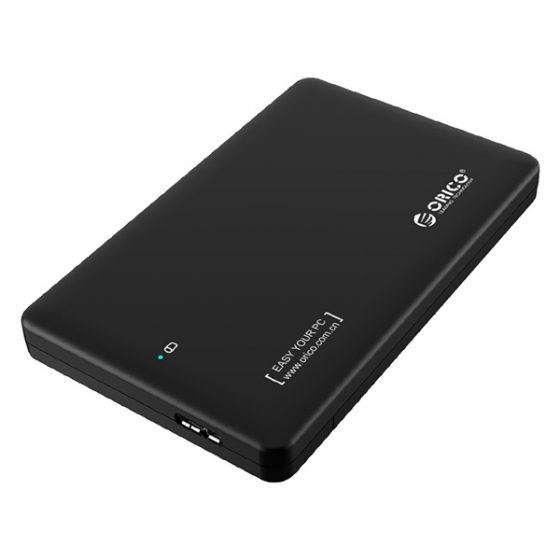 USB корпус Orico Hard Drive Enclosure для SSD/HDD 2.5&quot; черный 2599US3