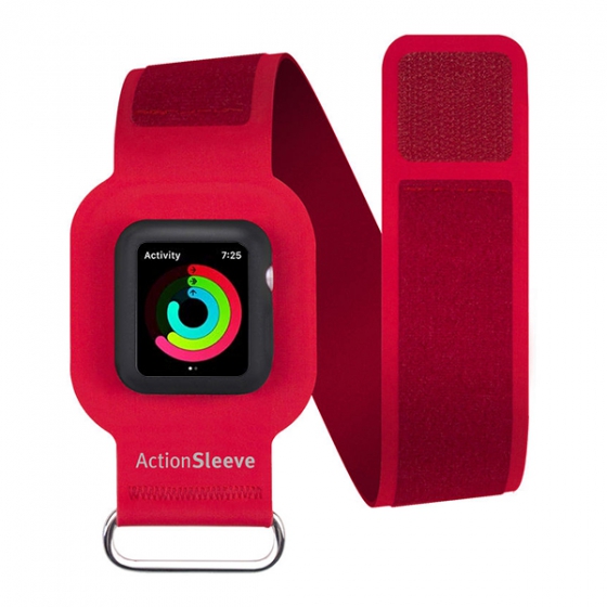     Twelve South ActionSleeve Armband Red  Apple Watch 42   12-1705