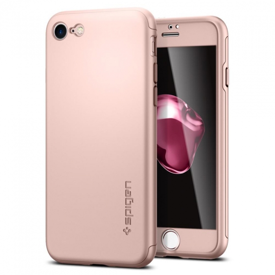  SGP Case Thin Fit 360 Rose Gold  iPhone 7/8/SE 2020   042CS21099