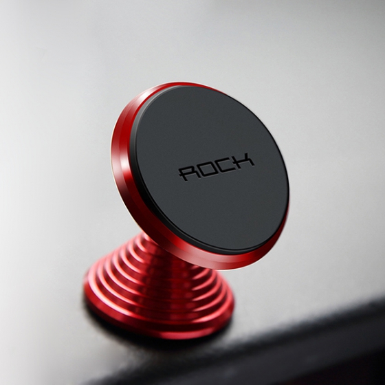 Автодержатель Rock Universal Air Vent Magnetic Car Mount Red для смартфонов до 6&quot; красный RPH0832