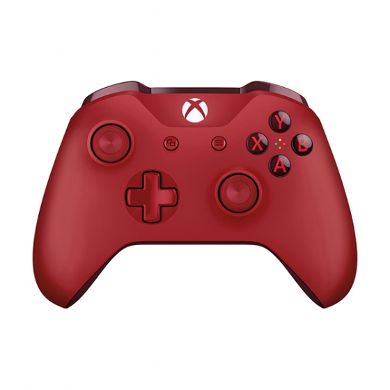 Беспроводной игровой джойстик Microsoft Wireless Controller для  Xbox One/One S/One X красный WL3-00028