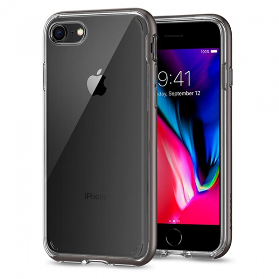  SGP Neo Hybrid Crystal 2 Case Gunmetal  iPhone 7/8/SE 2020  054CS22363