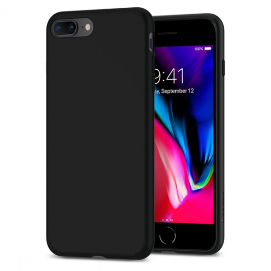  SGP Liquid Crystal Case Matte Black  iPhone 7/8 Plus   055CS22234