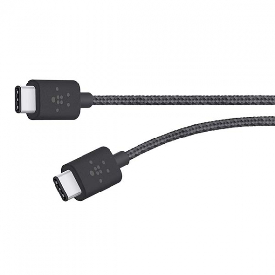  Belkin MIXIT Metallic USB-C to USB-C Cable 1,8  Black  F2CU041BT06-BLK