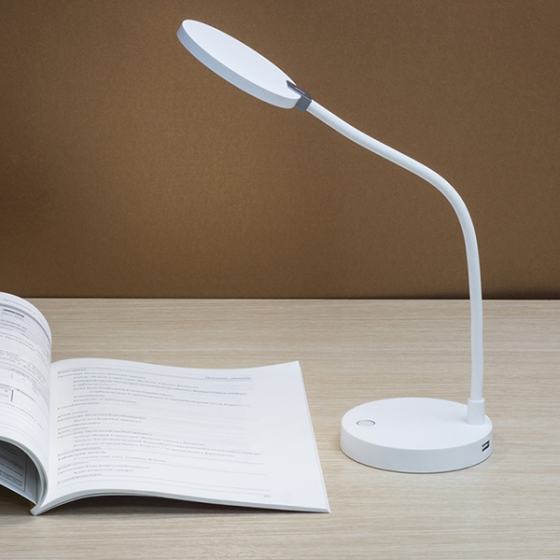 Настольная лампа Xiaomi Coowoo U1 Smart Table Lamp 2.1A/2USB White белая