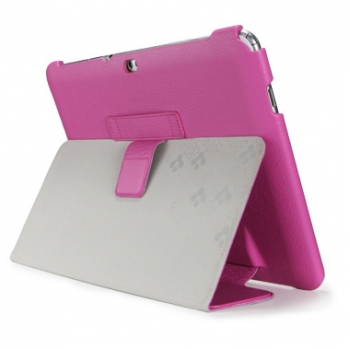 Кожаный чехол SGP Leather Case Stehen Series [Sherbet Pink] для Samsung Galaxy Tab 10.1 розовый SGP08075