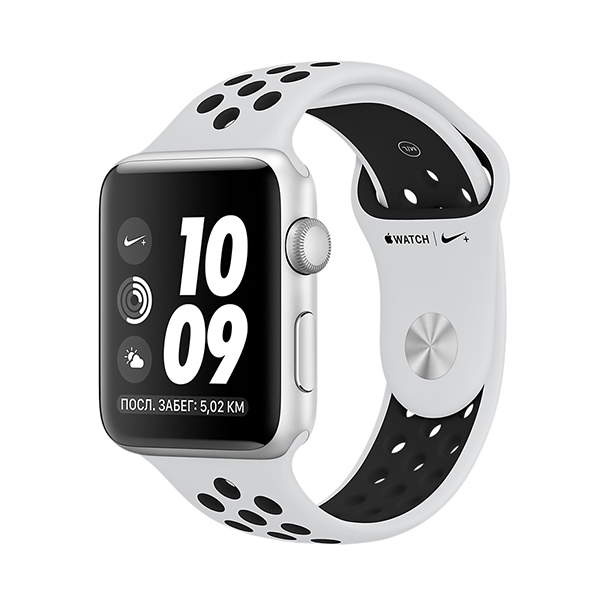 - Apple Watch Series 3 Nike+ GPS 42  Silver/Pure Platinum/Black / MQL32